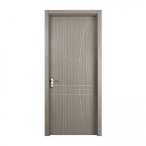 nuovo design porta in legno per interni Cina vero produttore porta principale porte in wpc porta di sicurezza