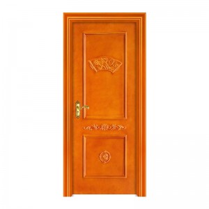 2021 Cina semplice porta in legno wpc porta esterna dipinta porta per commerciale a buon mercato